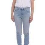 Off-White c/o Virgil Abloh Blue Skinny Jeans Unisex Size 30 Photo 1