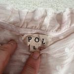 POL light pink v neck blouse size large Photo 2