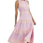 Charter Club  women's XL gingham tiered midi dress sun sundress party new Photo 0