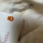 Dress To Off White Linen Blend High Waist Shorts Photo 2