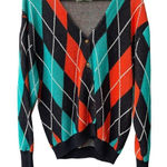 Urban Outfitters size XS oversized argyle cardigan Photo 0