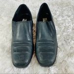 Vintage Black Western Booties Leather Sz 8 M Photo 2