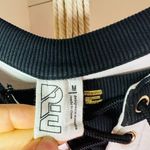 P.E. Nation Oversized Hockey Jersey 3/4 Sleeve Orange White Size Medium Photo 5