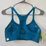All In Motion High Support Seamless Sports Bra Turquoise Blue  size medium Photo 5