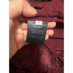 Isabel Marant  silk burgundy maroon pleated mini skirt Photo 2