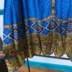 Hummingbird Boho Pleated Dress Photo 4