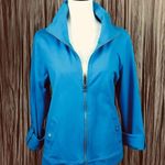 Charter Club Relaxed by Jacket Turquoise size L Photo 0
