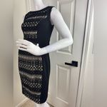 Yoana Baraschi  Chic Black Nude Lace Textured Dress Size 2. #340 Photo 2