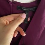 BCBGMAXAZRIA NWT  Cape Sleeve Maxi Dress Grape Royal- Size 2 Photo 4
