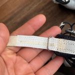 Ecco  Black and White Comfort Foam Sandals Photo 2