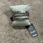 Eye Candy  Los Angeles Dylan Titanium 3 PC Bracelet Set Photo 0