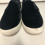 Vince  Blair black velvet slip‎ on sneakers women’s size 8 Photo 2