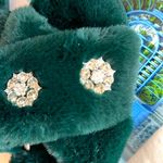 Jessica Simpson  Diamonds Stone Slipper Size 7/8 Photo 1