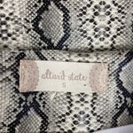 Altar'd State Altar’d State Tan Snake Python Print Faux Leather Mini Skirt NEW S Photo 3