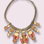 Metaphor  (The Buckle) southwestern beaded boho statement necklace Photo 0