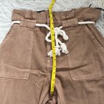 BLANK NYC WOMEN’S SUNTAN PAPER BAG PANT SIZE MEDIUM Photo 3