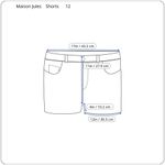 Maison Jules Women Chino Shorts Size 12 Butter Yellow Preppy Country Club Summer Photo 8