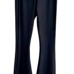 Cia. Maritima Elastic Waistband Flare Bell Bottom Leggings Black Women's Size S Photo 0