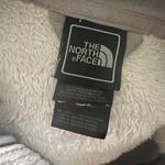 The North Face white sherpa zip up jacket Photo 2