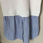 Club Monaco NWF  Striped Trim Sweater Tank Photo 1
