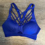 Victoria's Secret VSX Sport  Blue Strappy Padded Lightweight Sports Bra 32C Photo 2