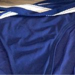 Robin Piccone Navy/Cream  bottoms only- size large Photo 3