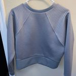 Nike Pro Women’s Fleece Cropped Crew Photo 2