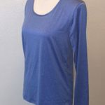 Blue Star Clothing blue long sleeve athletic top Photo 2