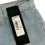 Veronica Beard  Grant Wide-Leg Raw Hem Aire Cropped Jeans Button Fly Flare 29 Photo 9