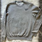 Reebok  gray relaxed fit crewneck sweatshirt Photo 4