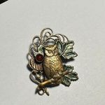 Lot of 2 Bird House And An Owl Brooch Pins 1 By Birds & Blooms 1997 Photo 2
