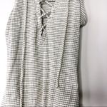 Nordstrom Madison & Berkeley Stripe Lace Up Bodysuit Photo 7