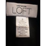 Loft  Womens Blazer Jacket Sz 6  Ruffle 3 Button Corporate, Girl boss, Business Photo 8