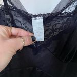 Vintage 90s Silky Black Slip Dress 🔥 Size undefined Photo 4