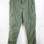 Nili Lotan Carpenter Cargo French Military Pants Campo Army Green Size 2 Photo 0