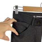 Betabrand  Straight-Leg 7-Pocket Dress Pant Yoga Pants Charcoal Gray Size XSP Photo 5