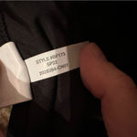 J.Crew  O-Ring Curved-Waist Cheeky String Bikini Bottom in Black Sz XXL NEW‎ Photo 6