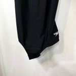 Speedo  Size 12 One Piece Swimsuit Ultraback Black Moderate Shelf Bra UPF 50 217 Photo 10