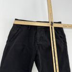 Anthropologie Reiko Pants Women 25 Black Sandy 2 Basic Stretch Slim Straight Leg Photo 6