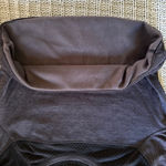 Champion Women’s Duo Dry Grey Black Shoulder Mesh Long Sleeve Sweatshirt Medium Photo 7