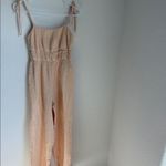Forever 21 Cream Sleeveless Jumpsuit Photo 7