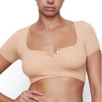 SKIMS NWOT  Sienna Fits Everybody Henley Crop Top Womens 3X Photo 0