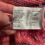Northern Isles Cardigan Sweater Women's Small Pink Knit Ramie Fair Isle Vintage Photo 4