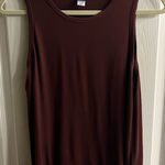 Old Navy  Rich Maroon Tank Top Photo 0