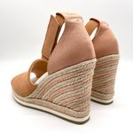 Toms Women's Marisol Sandy Beige Suede Sandal Size 6.5 New Espadrilles Wedge Photo 4