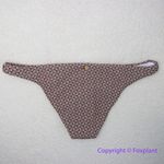 NEW Rhythm. Free People Geo high cut Cheeky bikini bottom coco , size M Brown Size M Photo 4