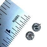 Olivia and Jackson Fine Silver Plated Halo Stud Earrings Set Photo 6