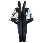 OluKai Slides Women’s Size 11 Black White Punua 'Olu Slip On Sandals Summer Photo 4