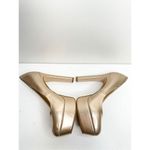 Jessica Simpson Pumps High Heel Play Nellah Size 6.5 Champagne Metallic Heels Photo 6