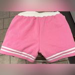 Barbie Pink and white Drawstring Women's Shorts M Size M Photo 3